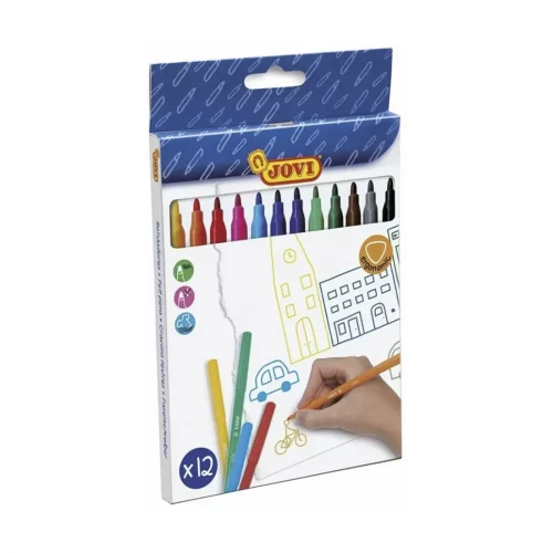 C/12 rotulador jovi punta fina