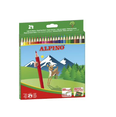 Lápices de colores Alpino (c/24)