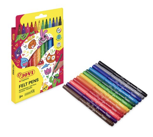 C/12 rotulador jovi punta fina