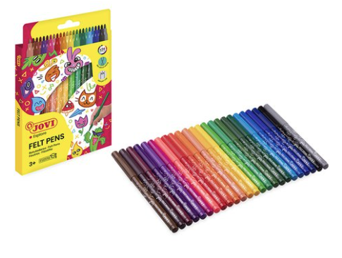 C/24 rotulador jovi punta fina